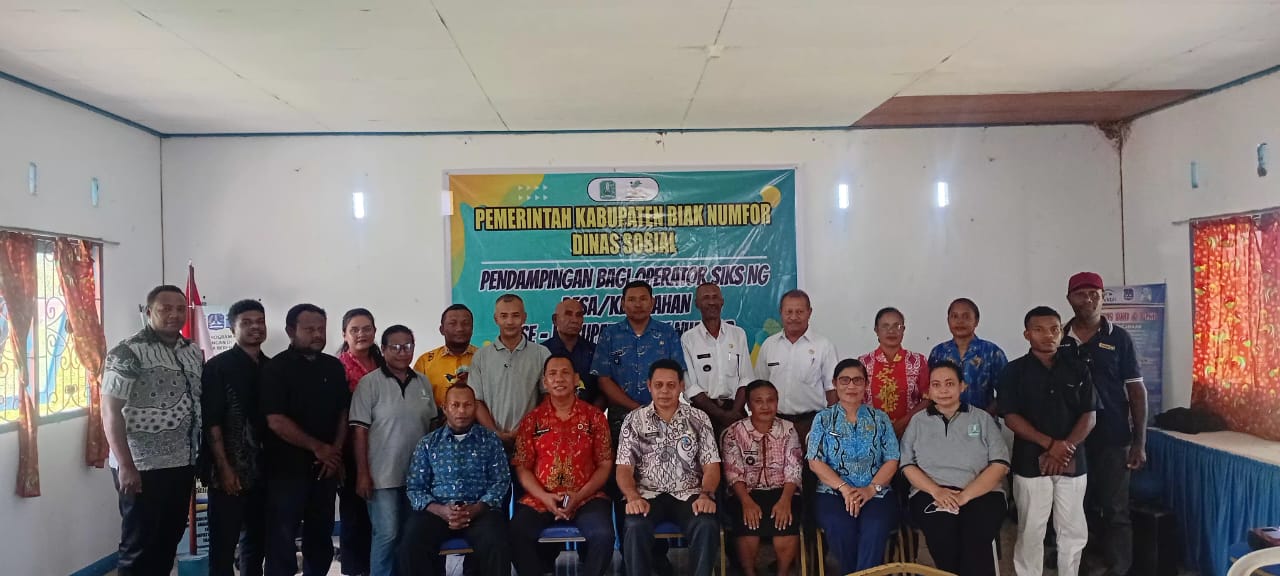 Pendampingan Operator SIKS NG Distrik Samofa