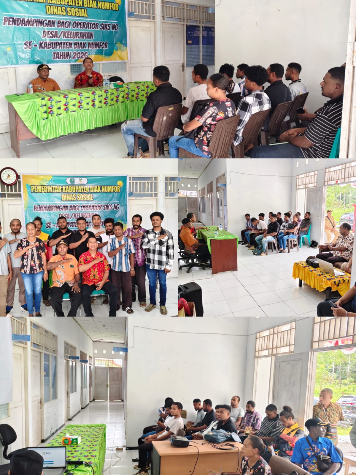Pendampingan Operator SIKS NG Distrik Andey